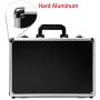 HUL 14in Two-Tone Aluminum Case with Customizable Pluck Foam Interior for Test Instruments Cameras Tools Parts and Accessories