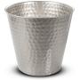 Monarch Abode 19444 Pewter Hand Hammered Garden Pot Planter