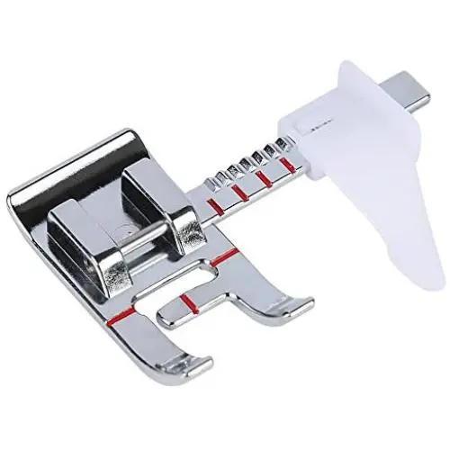 Smart H Adjustable Guide Sewing Machine Presser Foot. Fits for Low Shank Domestic Sewing Machine. Snapping On Brother, Babylock, Singer, Janome , Juki, New Home. Smart H Adjustable Guide Sewing Machine Presser Foot. Fits for Low Shank Domestic Sewing Machine. Snapping On Brother, Babylock, Singer, Janome , Juki, New Home.