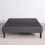 Classic Brands Claridge Upholstered Mattress Foundation | Platform Bed | Metal Frame with Wood Slat Support | Grey, Queen Classic Brands Claridge Upholstered Mattress Foundation | Platform Bed | Metal Frame with Wood Slat Support | Grey, Queen