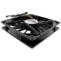 AAB Cooling Black Silent Fan 14 - Silent and Efficient 140mm Fan with 4 Anti-Vibration Pads, PC Fan, Cooling Fan, 12V, Airflow Fan, Silent PC Fan - Value Pack 3 Pieces AAB Cooling Black Silent Fan 14 - Silent and Efficient 140mm Fan with 4 Anti-Vibration Pads, PC Fan, Cooling Fan, 12V, Airflow Fan, Silent PC Fan - Value Pack 3 Pieces