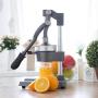 CO-Z Commercial Grade Citrus Juicer Professional Hand Press Manual Fruit Juicer Orange Juice Squeezer for Lemon Lime Pomegranate (Gray Cast Iron/Stainless Steel)