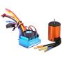 EAPTS 1Set 120A Brushless Motor ESC Remote Control Transmitter Receiver RC Transmitter Metal Steering Gear Arm for RC Wltoys144001 1/14 RC Car Car Accessories RC Parts Kit
