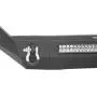 Hooke Road Dodge Ram Bumper Full Width Front Bumper w/120W LED Light Bar & D-Rings for 2013-2018 Ram 1500 (Exclude Rebel)