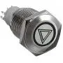 Etopars 12V Car Blue LED Light Emergency Hazard Warning Push Button Metal Toggle Switch 16mm Etopars 12V Car Blue LED Light Emergency Hazard Warning Push Button Metal Toggle Switch 16mm
