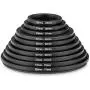 Neewer 10 Pieces Anodized Black Metal Step-down Adapter Ring Set Including 82-77mm, 77-72mm, 72-67mm, 67-62mm, 62-55mm, 55-52mm, 52-43mm, 43-37mm, 37-30mm, 30-26mm