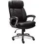 Serta 43675 Big & Tall Executive Office Chair High Back All Day Comfort Ergonomic Lumbar Support, Bonded Leather, Black Serta 43675 Big & Tall Executive Office Chair High Back All Day Comfort Ergonomic Lumbar Support, Bonded Leather, Black