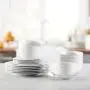 Amazon Basics 18-Piece Kitchen Dinnerware Set, Dishes, Bowls, Service for 6, White Amazon Basics 18-Piece Kitchen Dinnerware Set, Dishes, Bowls, Service for 6, White