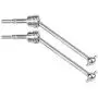 RC Car Front Rear Drive Shaft, 1 Pair Front Rear Universal Transmission Shaft CVD for HIMOTO 1/10 Remote Control Car Accessory(Silver) RC Car Front Rear Drive Shaft, 1 Pair Front Rear Universal Transmission Shaft CVD for HIMOTO 1/10 Remote Control Car Accessory(Silver)