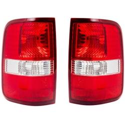 APA Replacement Tail Light for 04 05 06 07 08 2004-2008 F150 Pair Passenger Right RH Driver Left LH 5L3Z13404CA 5L3Z13405CA