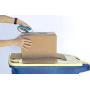 Box Cutter Utility Knife - Retractable - Multi-Position Blade, Locking - 5 Sharp Blades with Storage in Non-Slip Handle Ergonomic, Easy Comfort Grip Design Great for Weak Hands!