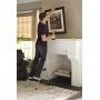 Cosco 11308PBL1E Two Step Big Step Folding Step Stool with Rubber Hand Grip, Gray