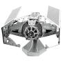 Fascinations Metal Earth 3D Metal Model Kits Star Wars Tie Fighter Set of 4 - Sith - Darth Vader - Imperial - Special Forces