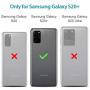 ESR Metal Kickstand Case Compatible with Samsung Galaxy S20 Plus (6.7-Inch) [Vertical and Horizontal Stand] [Reinforced Drop Protection] [Flexible TPU Case] – Clear