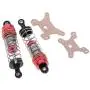 1 Pair of Metal Shock Absorber Suspension Plate Accessories for Wltoys 144001 RC Car