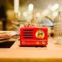 Retro Bluetooth Speaker, MUZEN OTR Metal Vintage FM/AUX Radio with Old Fashioned Classic Style, Portable Wireless Loud Volume Speaker for Home, Office, Kitchen,Party,Travel,Outdoor