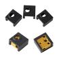 Ender 3D Printer Parts Silicone Socks/Aluminum Heater Block/Stainless Steel Throat for MK7 MK8 Extruder Kits Ender 3/Ender 3 Pro/Creality CR-10 /CR10S /S4 /S5 (3 Packs)