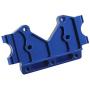 Aluminum Front Bulkhead Upgrade Parts for 1/10 Traxxas 2WD Slash Stampede Rustler Bandit Replace 2530 Blue-Anodized