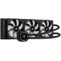 Corsair iCUE H150i RGB Pro XT, 360mm Radiator, Triple 120mm PWM Fans, Advanced RGB Lighting and Fan Control with Software, Liquid CPU Cooler