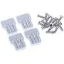 Prettyia Metal Spare Parts Shock Absorber Mounting Plate for 1/16 WPL C24 C14 Prettyia Metal Spare Parts Shock Absorber Mounting Plate for 1/16 WPL C24 C14