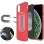 Magnetic Case for iPhone 11 Pro,[Support Magnetic Car Mount][Invisible Built-in Metal Plate] Magnet Case Ultra Thin Soft TPU Shockproof Anti-Scratch Protector Cover for iPhone 11 Pro, Red