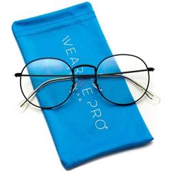Metal Frame Round Blue Light Blocking Glasses