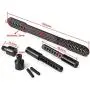 RC-Hub 1Set Body Post Mounts Metal Front and Rear Shell Column for 1:10 Axial SCX10 90046 90047 RC Car (Black)