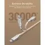 Xcentz iPhone Charger 3ft, MFi Certified Lightning Cable iPhone Charger Cable Metal Connector, Durable Braided Nylon High-Speed Charging Cord for iPhone 11/X/XS Max/XR/8 Plus/7/6/5, iPad, Gold Xcentz iPhone Charger 3ft, MFi Certified Lightning Cable iPhone Charger Cable Metal Connector, Durable Braided Nylon High-Speed Charging Cord for iPhone 11/X/XS Max/XR/8 Plus/7/6/5, iPad, Gold