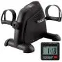 GOREDI Pedal Exerciser Stationary Under Desk Mini Exercise Bike - Peddler Exerciser with LCD Display, Foot Pedal Exerciser for Seniors,Arm/Leg Exercise (Black)