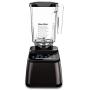 Blendtec Designer 725 Blender - WildSide+ Jar (90 oz) and Twister Jar (37 oz) BUNDLE - Professional-Grade Power - Self-Cleaning - 6 Pre-Programmed Cycles - 100-Speeds - Gunmetal/Black