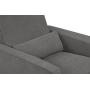 DaVinci Piper Upholstered Recliner and Swivel Glider in Dark Grey, Greenguard Gold Certified