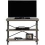 Sauder Canal Street Anywhere Console, For TVs up to 42'', Northern Oak finish