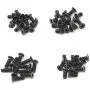 XLX 340PCS 12 Kinds M2 M2.5 M3 Laptop Notebook Machine Screw Set Stainless Flat Cross Recessed Pan Head Screw Assortment Kit with A Screwdriver Computer Accessory Screw Replacement Repair Kit XLX 340PCS 12 Kinds M2 M2.5 M3 Laptop Notebook Machine Screw Set Stainless Flat Cross Recessed Pan Head Screw Assortment Kit with A Screwdriver Computer Accessory Screw Replacement Repair Kit