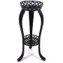 32'' Plant Stand Metal Flower Holder Pot with 2 Tier Garden Decoration Display Patio Standing Plant Flower Pot Rack Display Shelf for Garden Office Indoor Outdoor 32'' Plant Stand Metal Flower Holder Pot with 2 Tier Garden Decoration Display Patio Standing Plant Flower Pot Rack Display Shelf for Garden Office Indoor Outdoor