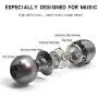 in Ear Headphones Wired Headphone Metal Stereo Heave Bass Earphones with Micphone Mic with Volume Control (Gray 2pairs) in Ear Headphones Wired Headphone Metal Stereo Heave Bass Earphones with Micphone Mic with Volume Control (Gray 2pairs)