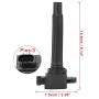 X AUTOHAUX Auto Parts Ignition Coils H6T11171 Repair Replacement for Suzuki
