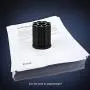 Quickly Revolver Pen Holder, Metal Pencil Holder, Silver/black/red Colors Office Supplies And Desk Organizers (Silver) Quickly Revolver Pen Holder, Metal Pencil Holder, Silver/black/red Colors Office Supplies And Desk Organizers (Silver)