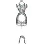 MyGift Vintage Designers Black Metal Adjustable Wire Frame Dress Form Display Stand/Freestanding Mannequin Garment Rack MyGift Vintage Designers Black Metal Adjustable Wire Frame Dress Form Display Stand/Freestanding Mannequin Garment Rack