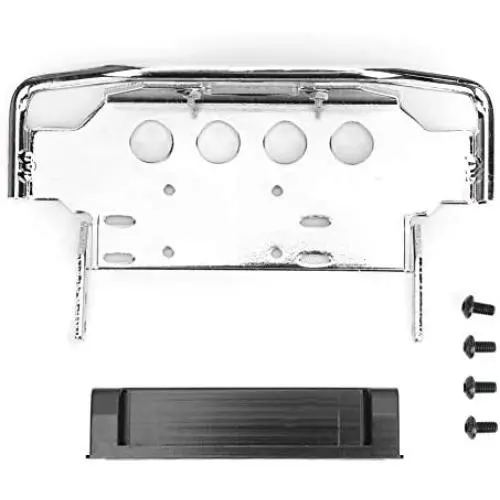 RC Front Lower Bumper, Metal Upgrade Bumper Replacement Accessories Parts Compatible with TRAXXAS TRX-4 G500 TRX-6 G63
