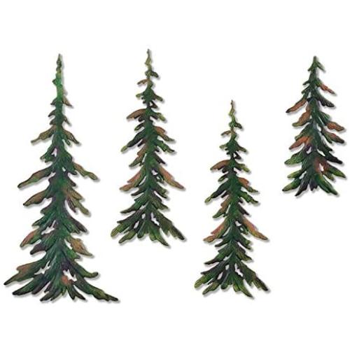 Forever Green Metal Wall Pine Tree Forest ; Transform Your Room Into A Get Away Cozy Woodland Pine Lodge Decor