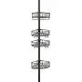 iDesign Twigz Metal Wire Rod Corner Shower, Adjustable 5-9 Pole and Baskets for Shampoo, Conditioner, Soap with Hooks for Razors, Towels, Tension Caddy iDesign Twigz Metal Wire Rod Corner Shower, Adjustable 5-9 Pole and Baskets for Shampoo, Conditioner, Soap with Hooks for Razors, Towels, Tension Caddy