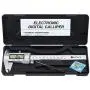 Neoteck 6 inch Digital Caliper, Full-metal Electronic Calipers Measuring Tool Fractions/ Inch/ mm Conversion Neoteck 6 inch Digital Caliper, Full-metal Electronic Calipers Measuring Tool Fractions/ Inch/ mm Conversion