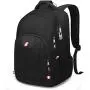 Laptop Backpack,Business Travel Backpack with USB Charging Slit for Men Womens, Anti Theft Water Resistant College School Bookbag Computer Backpack Fits 15 Inch Laptop and Notebook,Black