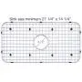 Kitchen Sink Grid - Premium Sink Bottom Grid - Stainless Steel - Sink Size Minimum 27 1/4” x 14 1/4” - Protect Your Sink from Scratches - Rust-resistant Metal
