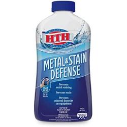 HTH 67024 Metal & Stain Defense Swimming Pool Clarifier, 1 qt