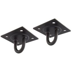 Barn-Shed-Play 4 Hole Black Porch Swing Hangers