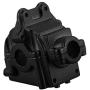 Essenc Metal Wave Box Gear Box Upper and Lower Cover 144001-1254 for 1/14 WLtoys 144001 RC Car Spare Parts,Black