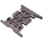 Drfeify RC Gearbox Bottom Plate, Metal Gearbox Bottom Plate Available for AXIAL SCX10 / TFL Carframe RC Accessories