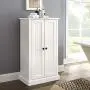 Crosley Furniture Seaside Accent Cabinet, White Crosley Furniture Seaside Accent Cabinet, White