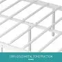 mecor Twin Curved Metal Bed Frame / Mattress Foundation/Platform Bed for Kids Girls Boys with Steel Headboard Footboard,No Box Spring Needed,White/Twin Size mecor Twin Curved Metal Bed Frame / Mattress Foundation/Platform Bed for Kids Girls Boys with Steel Headboard Footboard,No Box Spring Needed,White/Twin Size